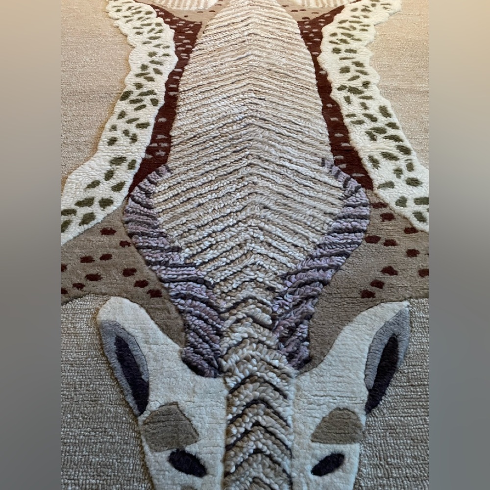 Anthropologie Hand-Tufted Panthera Wool Rug - Picture 6 of 12